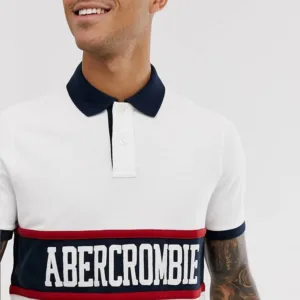 Abercrombie & Fitch Chest Stripe Logo Chemise