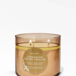 Bath & Body Works | Cinnamon Spiced Vanilla Vela 3 Mechas