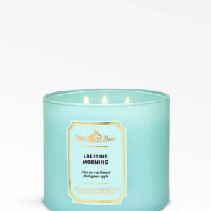 Bath & Body Works Lakeside Morning Vela 3 Mechas