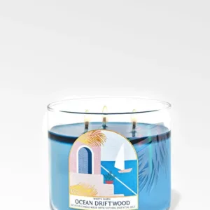 Bath & Body Works Ocean Driftwood Vela 3 Mechas