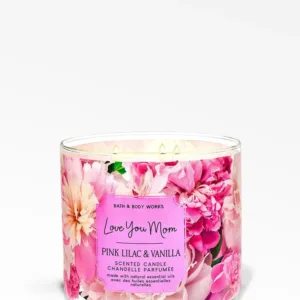 Bath & Body Works | Pink Lilac & Vanilla Vela 3 Mechas