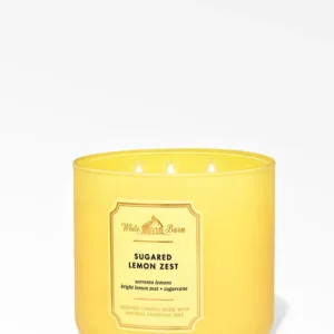 Bath & Body Works Sugared Lemon Zest Vela 3 Mechas