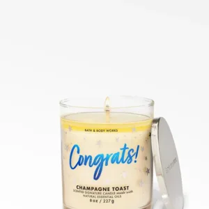 Bath & Body Works Champagne Toast Vela 1 Mecha