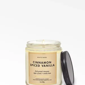 Bath & Body Works Cinnamon Spiced Vanilla Vela 1 Mecha
