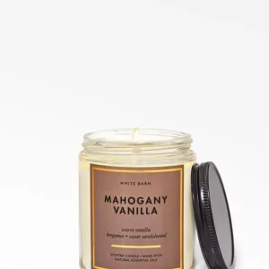 Bath & Body Works Mahogany Vanilla Vela 1 Mecha