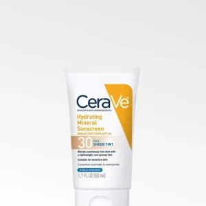 CeraVe Hydrating Sunscreen SPF 30 Face Sheer Tint