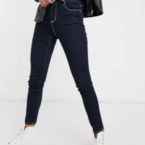 DKNY High Rise Skinny Jeans