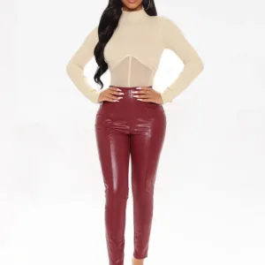 Fashion Nova | Backin' It Up Leggings en Cuerina