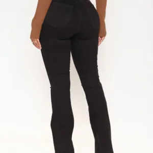 Fashion Nova Here to Stay Flare Jeans