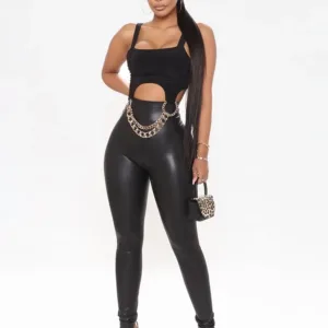 Fashion Nova | Like What You See Leggings en Cuerina