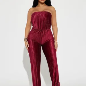 Fashion Nova | Reminds Me Of You Velvet Jumpsuit