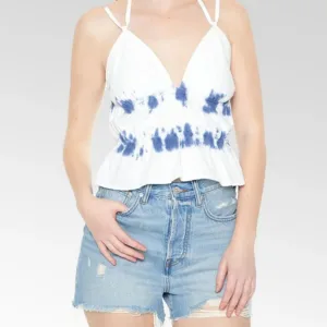 Forever 21 | Tie-Dye Halter Flounce Cami