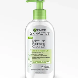 Garnier SkinActive Micellar Foaming Gel Cleanser for Oily Skin