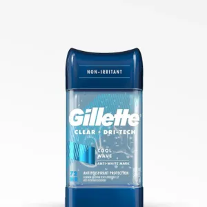 Gillette | Clear + Dri Tech Gel Cool Wave Desodorante