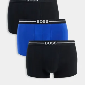 HUGO BOSS Bóxers de Algodón Elástico Paquete de 3