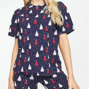 Monki | Christmas Tree Top De Pijama