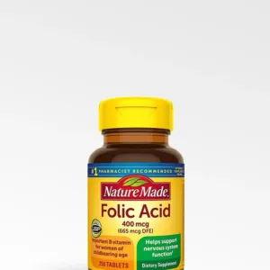 Nature Made Ácido Fólico 400mg (665 mcg DFE)