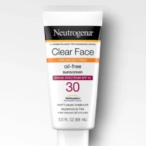 Neutrogena | Clear Face Break-Out Free Liquid Lotion Sunscreen Broad Spectrum SPF 30