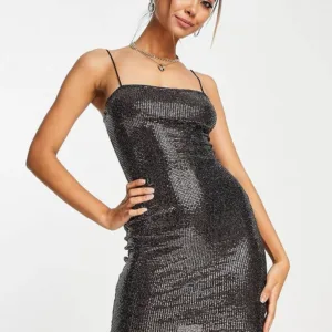 New Look 90s Sequin Mini Dress