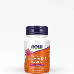 NOW Vitaminas D3 (5000IU)