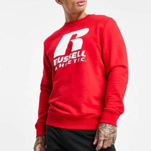 Russell Athletic R logo Crewneck Sweater