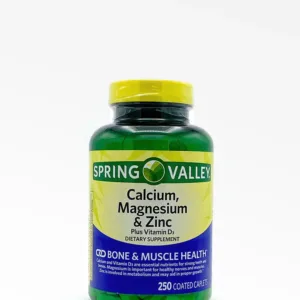 Spring Valley Calcio, Magnesio y Zinc + Vitamina D3