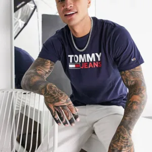 Tommy Jeans Corp logo T-shirt