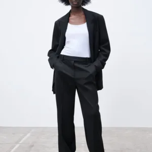 Zara Top Elástica Tirante Ancho