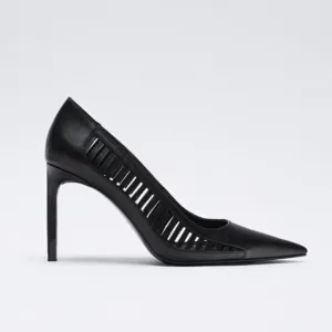 Zara Heeled Shoes With Cut Out Toe