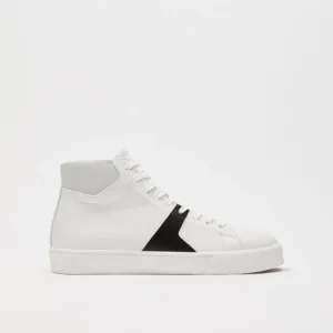 ZARA HIGH-TOP SNEAKERS MONOCOLOR
