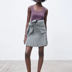 Zara Top Elástica Tirante Ancho