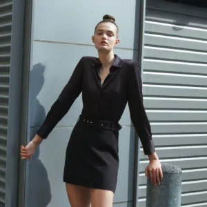 Zara | Body Satinado Hombreras