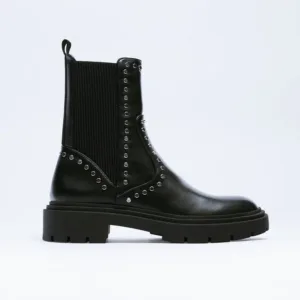Zara Ankle Boots With Studs