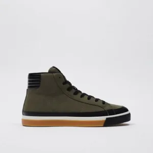 Zara Sock High-Top Sneaker