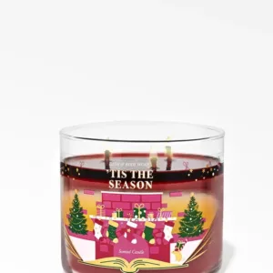Bath & Body Works Tis The Season Vela 3 Mechas 026736830