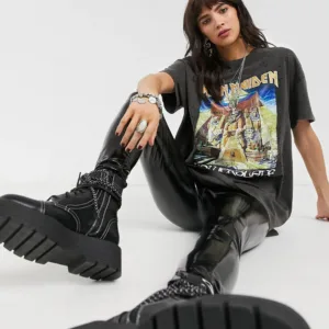 Bershka T-Shirt Iron Maiden
